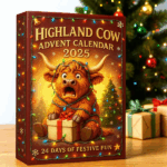 Highland Cow Advent Calendar 2025