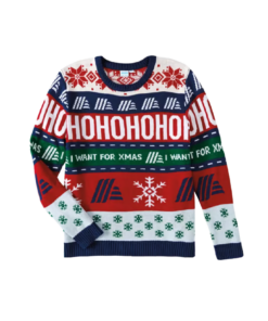 Ho Ho Ho Ho I Want For Smas Ugly Christmas Sweater 2025