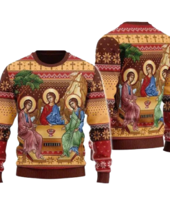 Holy Trinity Ugly Christmas Sweater 2025