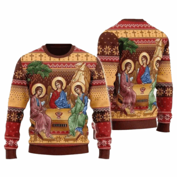 Holy Trinity Ugly Christmas Sweater 2025