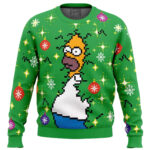 Homer Bush Meme The Simpsons Ugly Christmas Sweater 2025