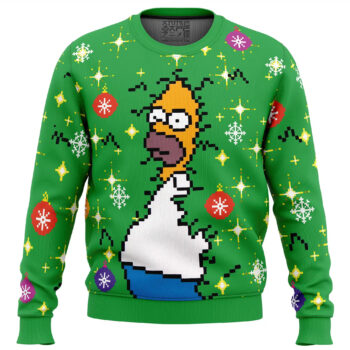 Homer Bush Meme The Simpsons Ugly Christmas Sweater 2025