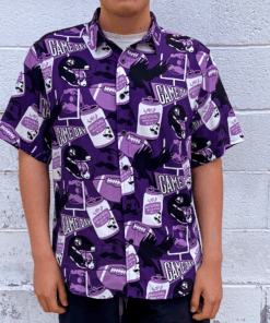 Natty Boh Purple Game Day (Purple) / Hawaiian Shirt