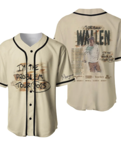 I'm The Problem Tour 2025 Morgan Wallen Baseball Jersey