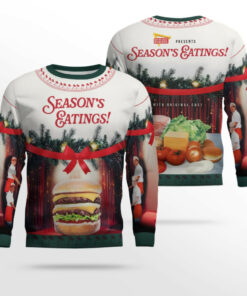 In-N-Out Burger’s Ugly Christmas Sweater 2025 Season’s Eatings