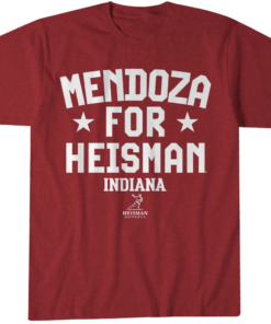 Indiana Football Fernando Mendoza For Heisman T-Shirt