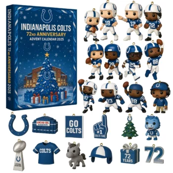 Indianapolis Colts 72nd Anniversary Advent Calendar 2025