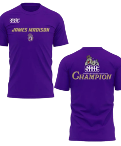 JMU Football SBC 2025 Sun Belt Football East Division Champion Shirt