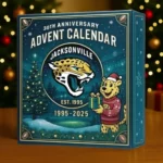 Jacksonville Jaguars 30th Anniversary 2025 Advent Calendar