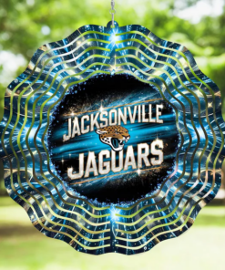 Jaguars Football Wind Spinner