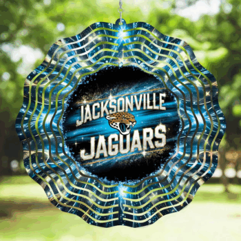Jaguars Football Wind Spinner
