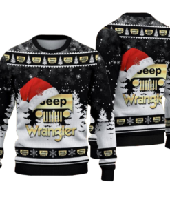 Jeep Wrangler Ugly Christmas Sweater 2025