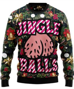 Jingle Balls Funny Ugly Christmas Sweater 2025
