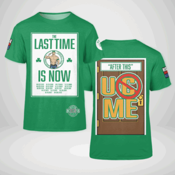 John Cena Green Farewell Tour 2025 Boston T-Shirt