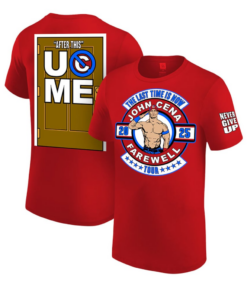 John Cena Red Farewell Tour 2025 T-Shirt