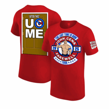 John Cena Red Farewell Tour 2025 T-Shirt
