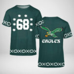 Jordan Mailata 68 Philadelphia Eagles Christmas Sweatshirt 2025