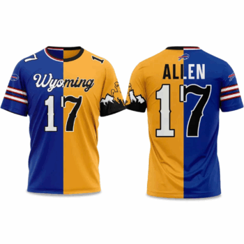 Josh Allen Bills Wyoming Cowboys 2025 Shirt