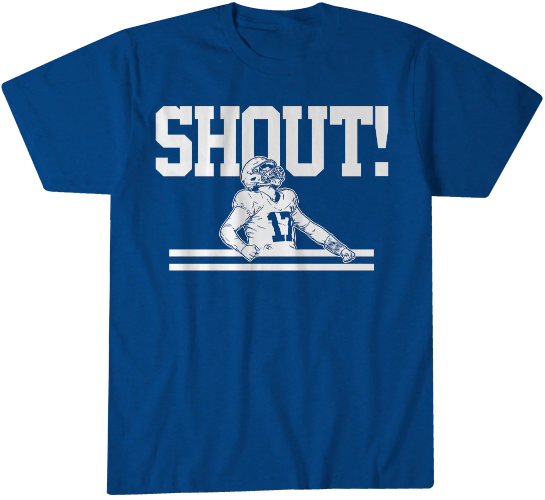 Josh Allen Shout T-Shirt Josh Allen Shout T-Shirt