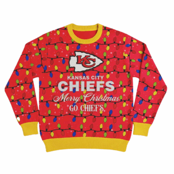 Kansas City Chiefs Ugly Christmas Sweater 2025