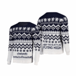 Keep The Blue Flag Fying High Chelsea 2025 Christmas Ugly Sweater 1 Keep The Blue Flag Fying High Chelsea 2025 Christmas Ugly Sweater