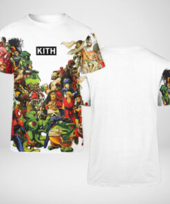 Kith Marvel Vs Capcom New Age Of Heroes Shirt