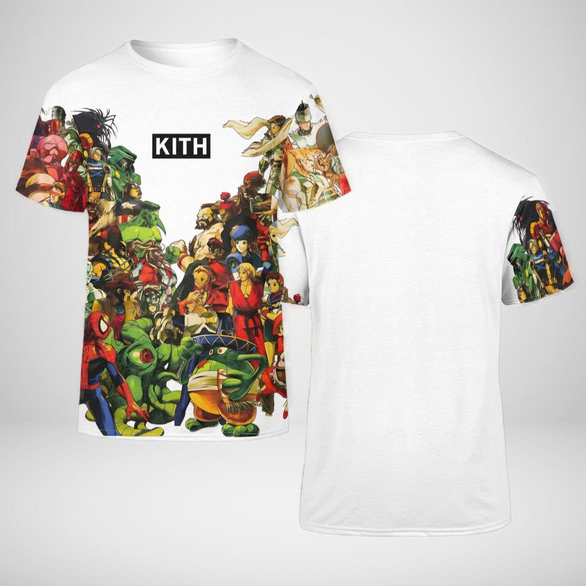 Kith Marvel Vs Capcom New Age Of Heroes Shirt Kith Marvel Vs Capcom New Age Of Heroes Shirt