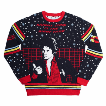Knight Rider Ugly Christmas Sweater 2025