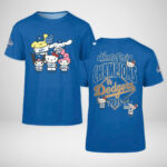 LA Dodgers Champions Hello Kitty 2025 Shirt