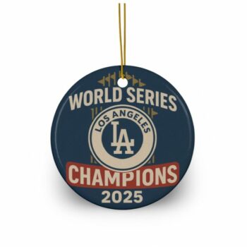 LA Dodgers Won World Series 2025 Ornament