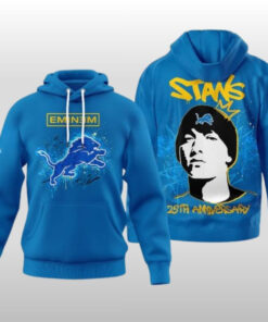 Lions Eminem Stan 25th Anniversary 2025 Hoodie