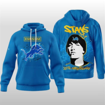 Lions Eminem Stan 25th Anniversary 2025 Hoodie