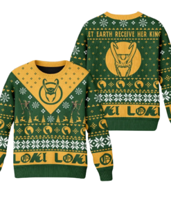 Loki Ugly Christmas Sweater 2025
