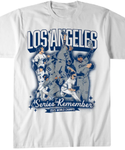 Los Angeles Baseball A Series to Remember T-Shirt