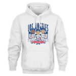 Los Angeles Baseball Back-to-Back World Champs Caricatures T-Shirt