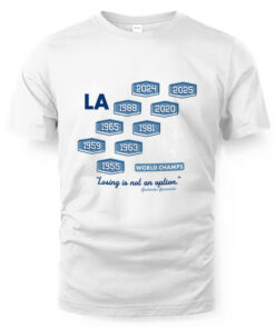 Los Angeles Baseball Nine-Time World Champs T-Shirt
