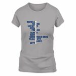 Los Angeles Baseball World Champs Acrostic T-Shirt