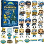 Los Angeles Chargers 65th Anniversary Advent Calendar 2025