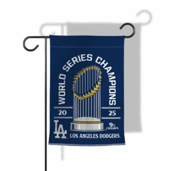 Los Angeles Dodgers 2025 9x Champs World Series Champions Flag