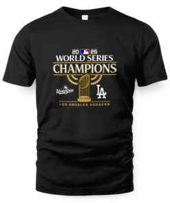 Los Angeles Dodgers 2025 World Series Champions Baseball T-Shirt
