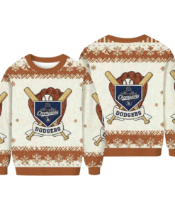 Los Angeles Dodgers 2025 World Series Champions Ugly Christmas Sweater