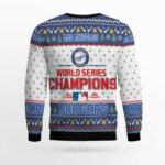 Los Angeles Dodgers Champions 2025 Ugly Christmas Sweater