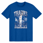 Los Angeles Dodgers Clayton Kershaw Royal Thanks Kersh T-Shirt