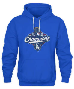 Los Angeles Dodgers Deep Royal 2025 World Series Champions Logo T-Shirt 3 Los Angeles Dodgers Deep Royal 2025 World Series Champions Logo T-Shirt