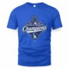 Los Angeles Dodgers Deep Royal 2025 World Series Champions Logo T-Shirt 2 Los Angeles Dodgers Deep Royal 2025 World Series Champions Logo T-Shirt