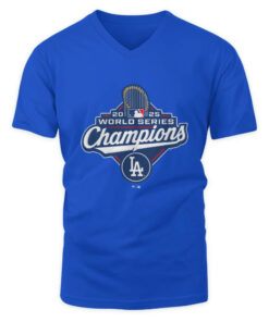 Los Angeles Dodgers Deep Royal 2025 World Series Champions Logo T-Shirt 1 Los Angeles Dodgers Deep Royal 2025 World Series Champions Logo T-Shirt