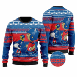 Los Angeles Dodgers Snoopy Lover Ugly Christmas Sweater 1 Los Angeles Dodgers Snoopy Lover Ugly Christmas Sweater