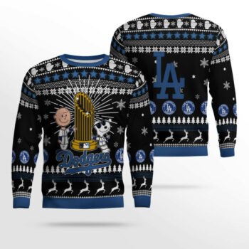 Los Angeles Dodgers Ugly Christmas Sweater 2025