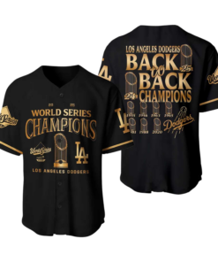 Los Angeles Dodgers World Series Champions 2025 Gold Baseball Jersey