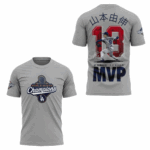 Los Angeles Dodgers Yamamoto MVP World Series Champions 2025 Shirt 1 Los Angeles Dodgers Yamamoto MVP World Series Champions 2025 T-Shirt